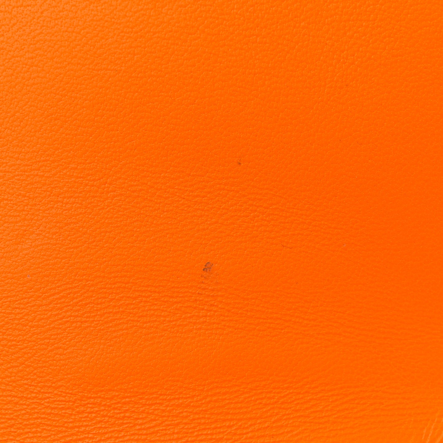 Shiny Calfskin Crocodile Embossed Small Hourglass Top Handle Bag Pop Orange