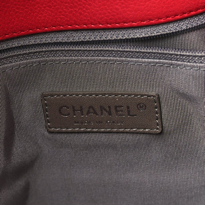 Chanel Soft Caviar Quilted Large CC Timeless Tote Fuchsia 6 of 10