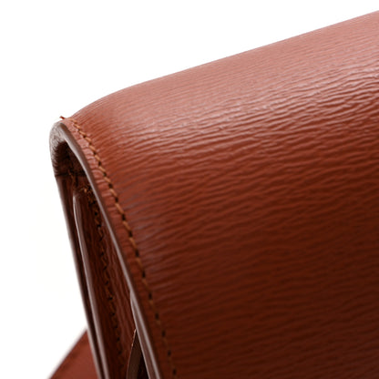 Celine Liege Calfskin Medium Classic Box Flap Bag Terracotta 22 of 33