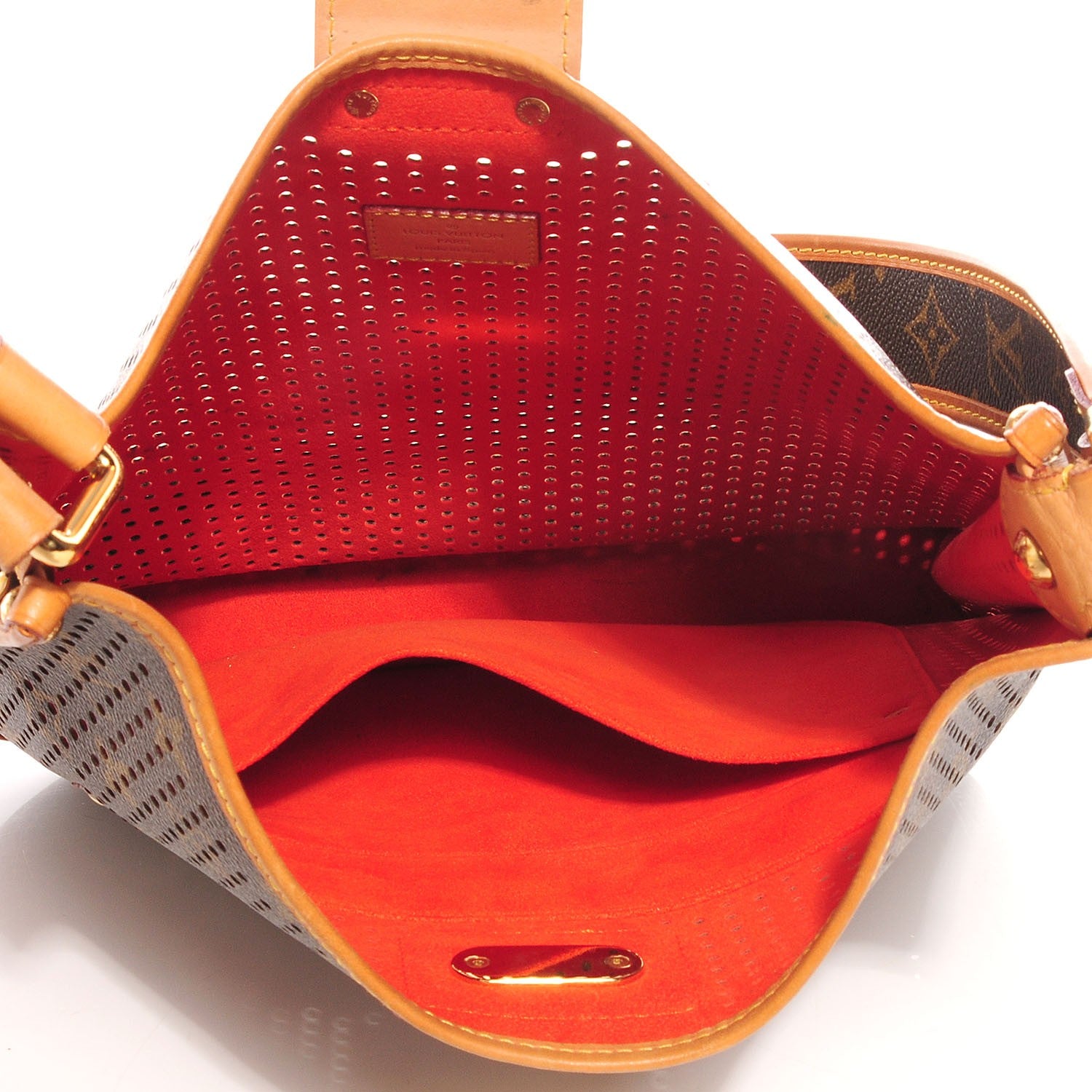 Louis Vuitton Monogram Perforated Musette Orange 7 of 7
