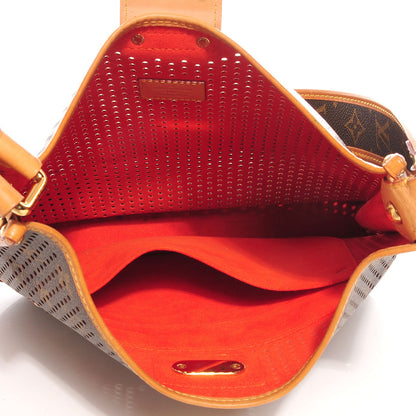 Louis Vuitton Monogram Perforated Musette Orange 7 of 7