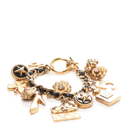 Chanel Precious Symbols Charm Bracelet Gold 1 of 7