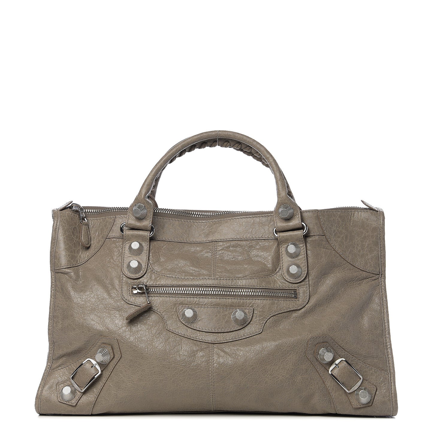 Agneau Giant 21 Silver Hardware Work Papyrus