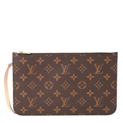 Louis Vuitton Monogram Neverfull MM GM Pochette 1 of 8