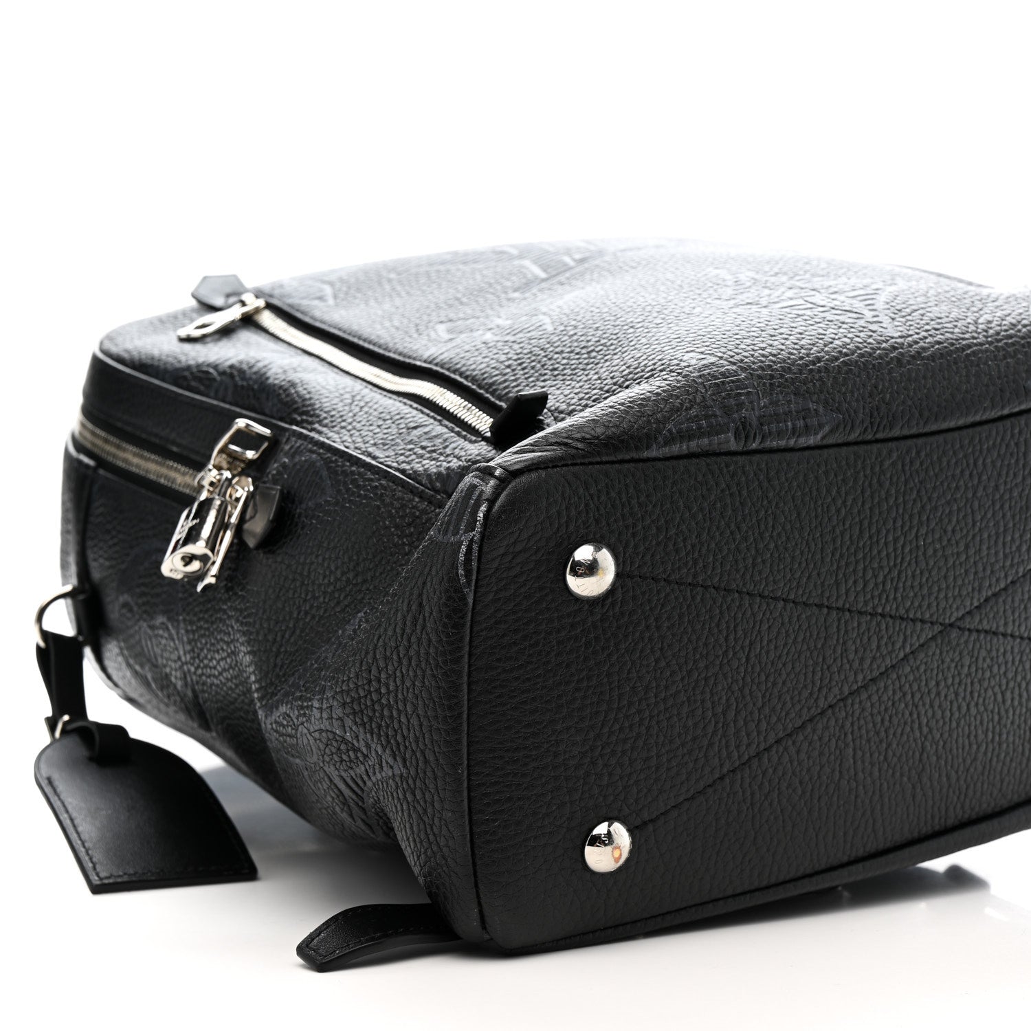 Louis Vuitton Taurillon Monogram Shadow Armand Backpack Black 9 of 12