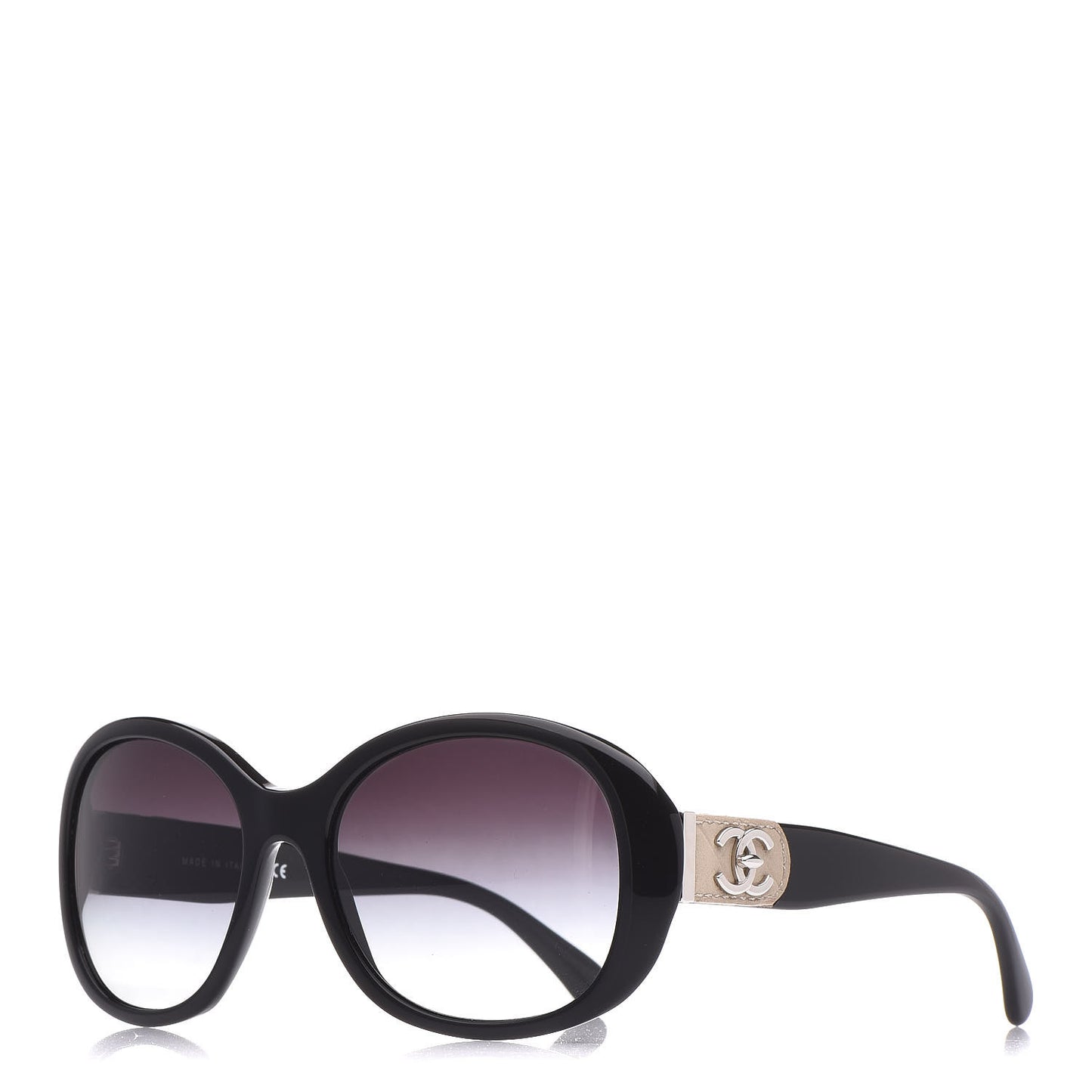 Acetate CC Turnlock Sunglasses 5235-Q Black Beige