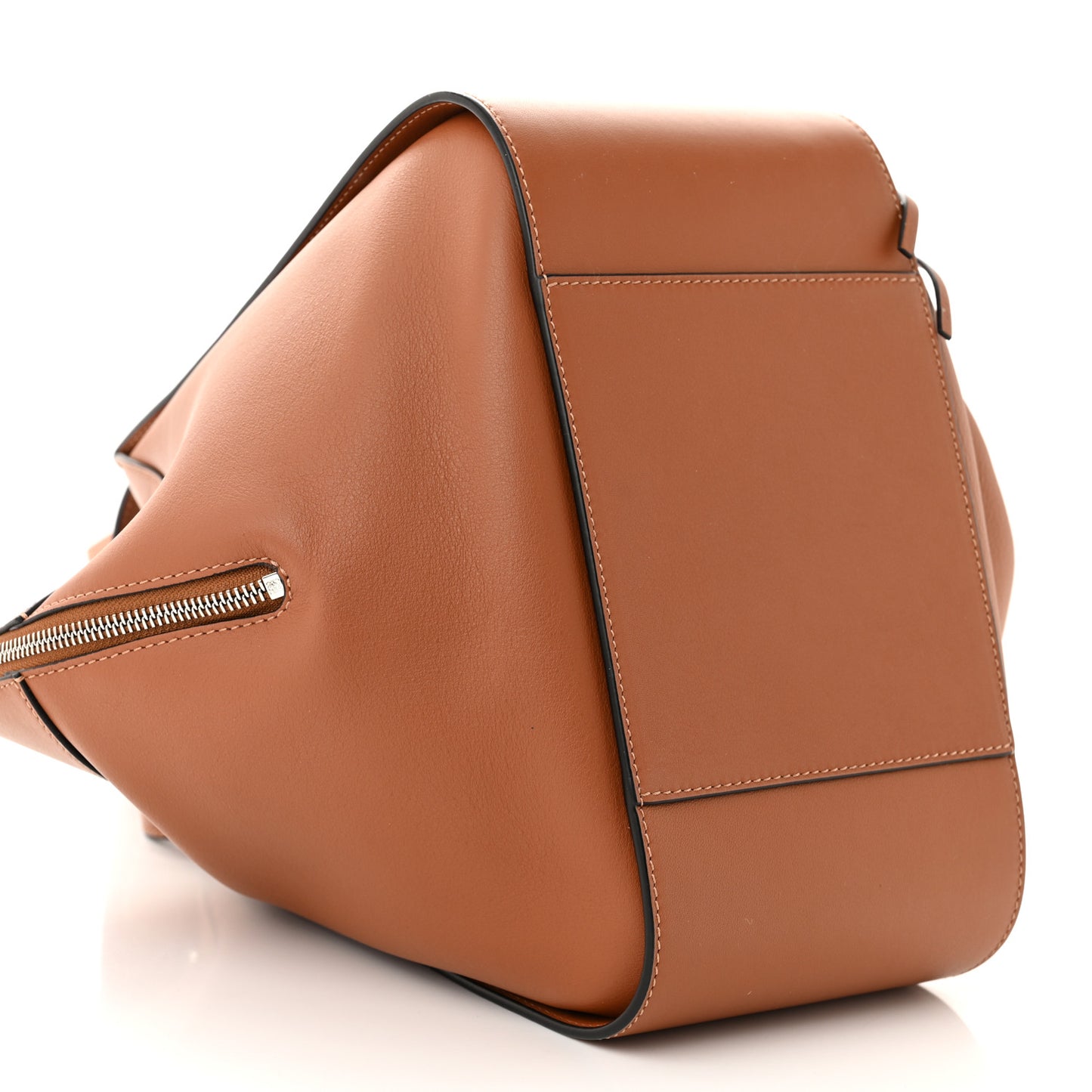 Calfskin Small Hammock Shoulder Bag Tan