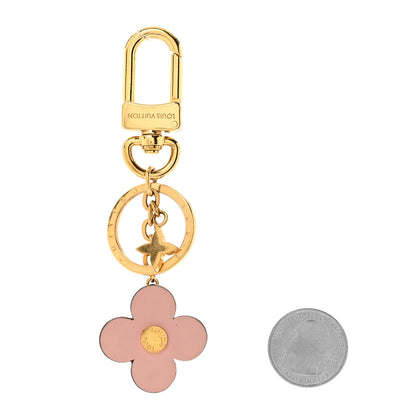 Louis Vuitton Monogram Blooming Flowers BB Bag Charm Key Holder Pink 2 of 3
