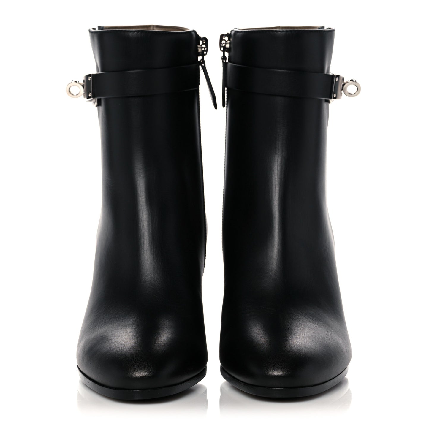 Calfskin Saint Germain Ankle Boots 35.5 Black