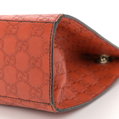 Gucci Guccissima Large Emily Chain Shoulder Bag Sun Orange 10 of 14