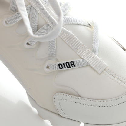 Christian Dior Technical Fabric Rubber Womens D-Connect Sneakers 38.5 White 7 of 11