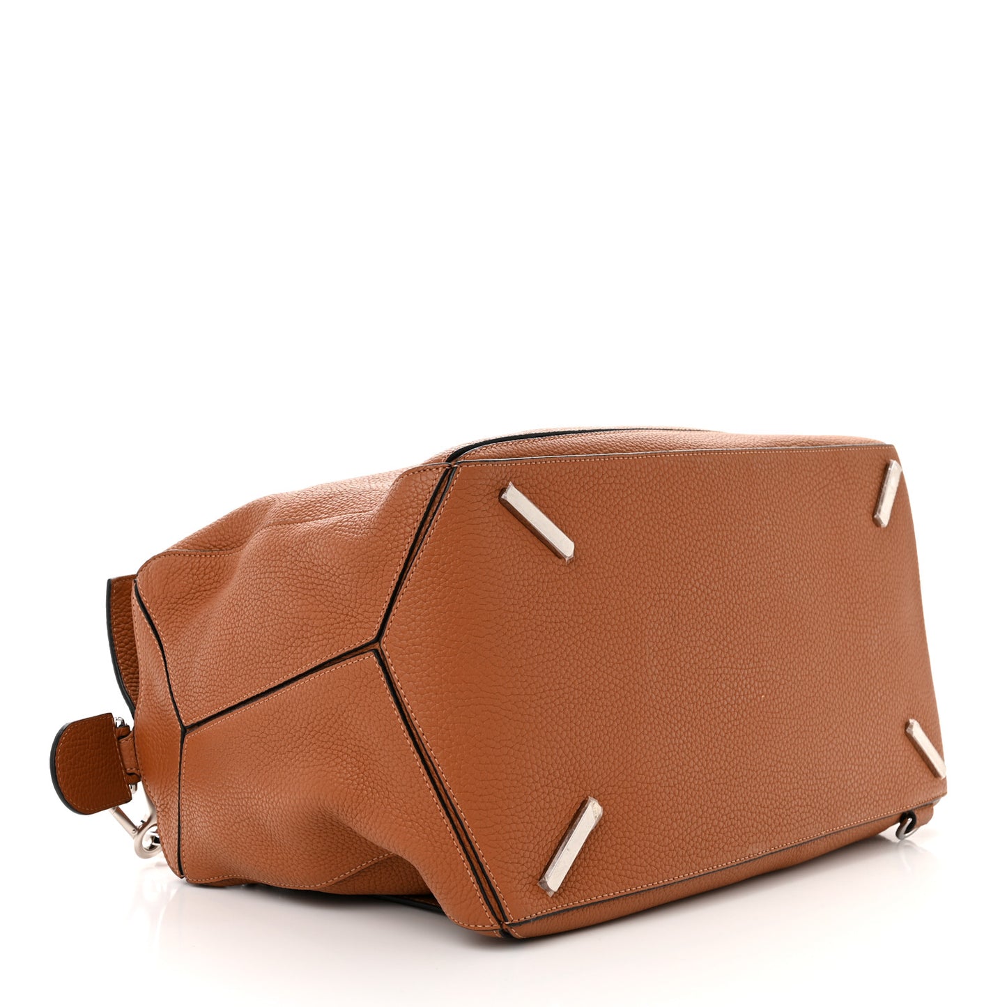 Calfskin Large Puzzle Bag Tan