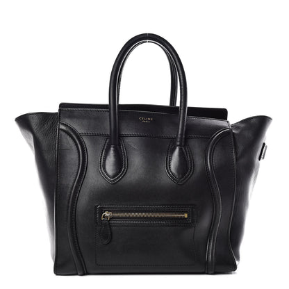 Celine Smooth Calfskin Mini Luggage Black 1 of 30