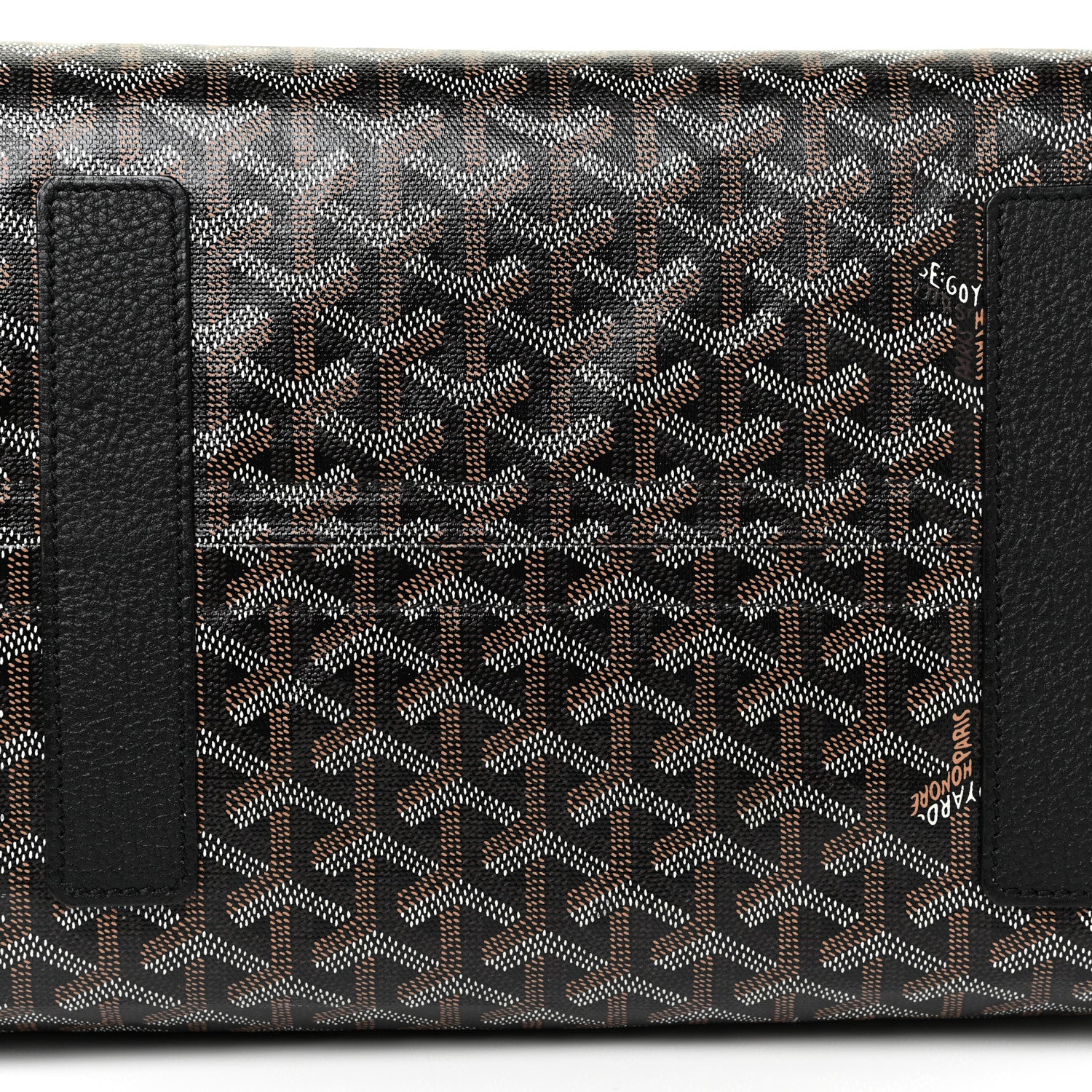 Goyard Goyardine Sac Hardy Pet Carrier GM Black 20 of 25