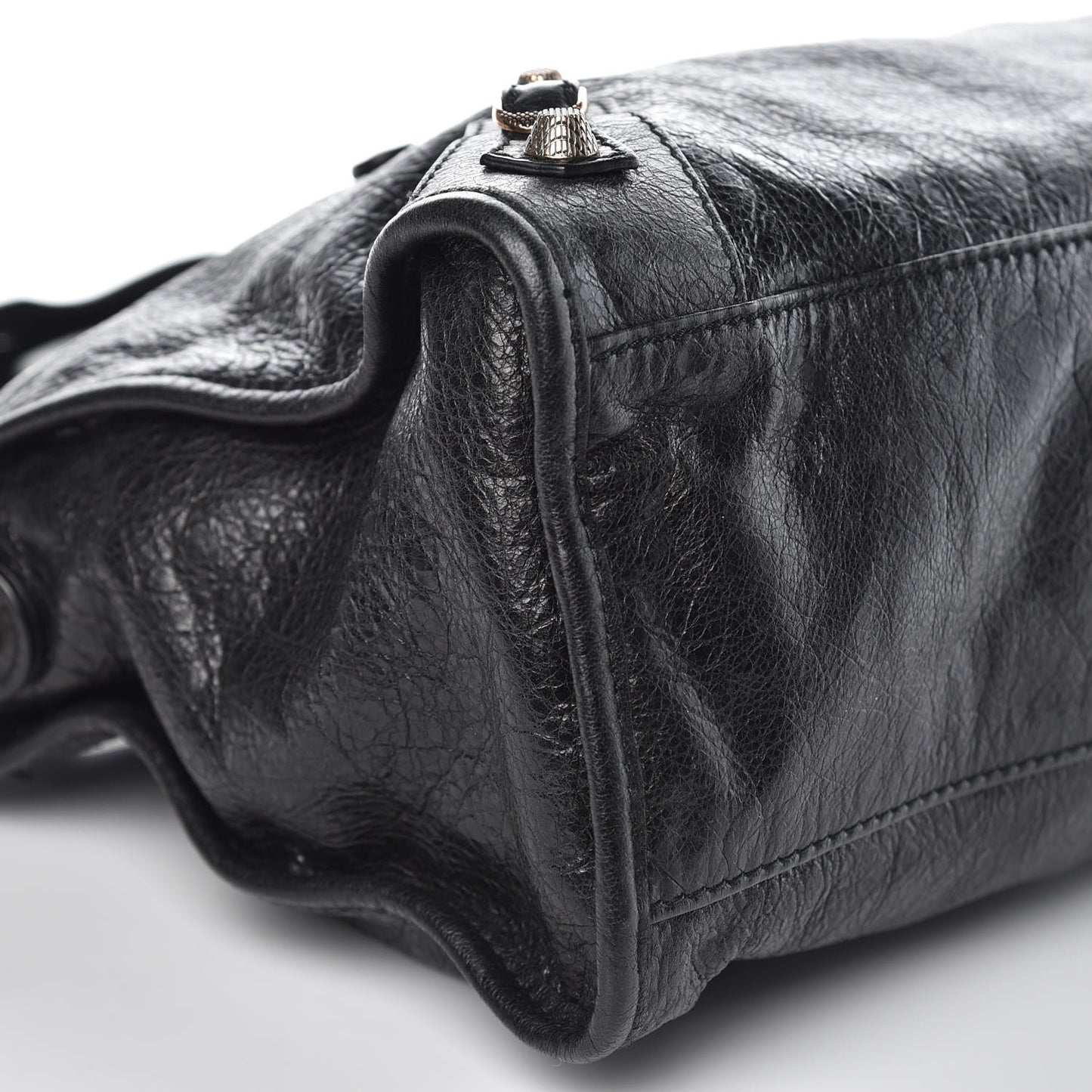 Agneau Giant 12 Rose Gold Hardware City Black