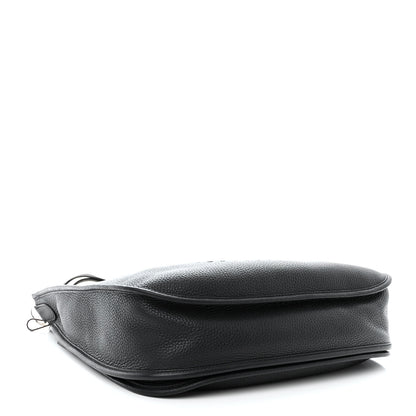 Hermes Taurillon Clemence Evelyne III GM Black 4 of 11