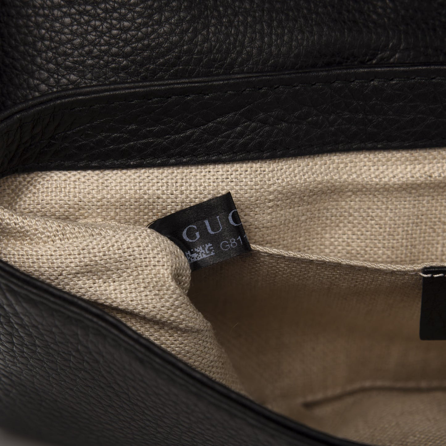 Calfskin Greenwich Clutch Black