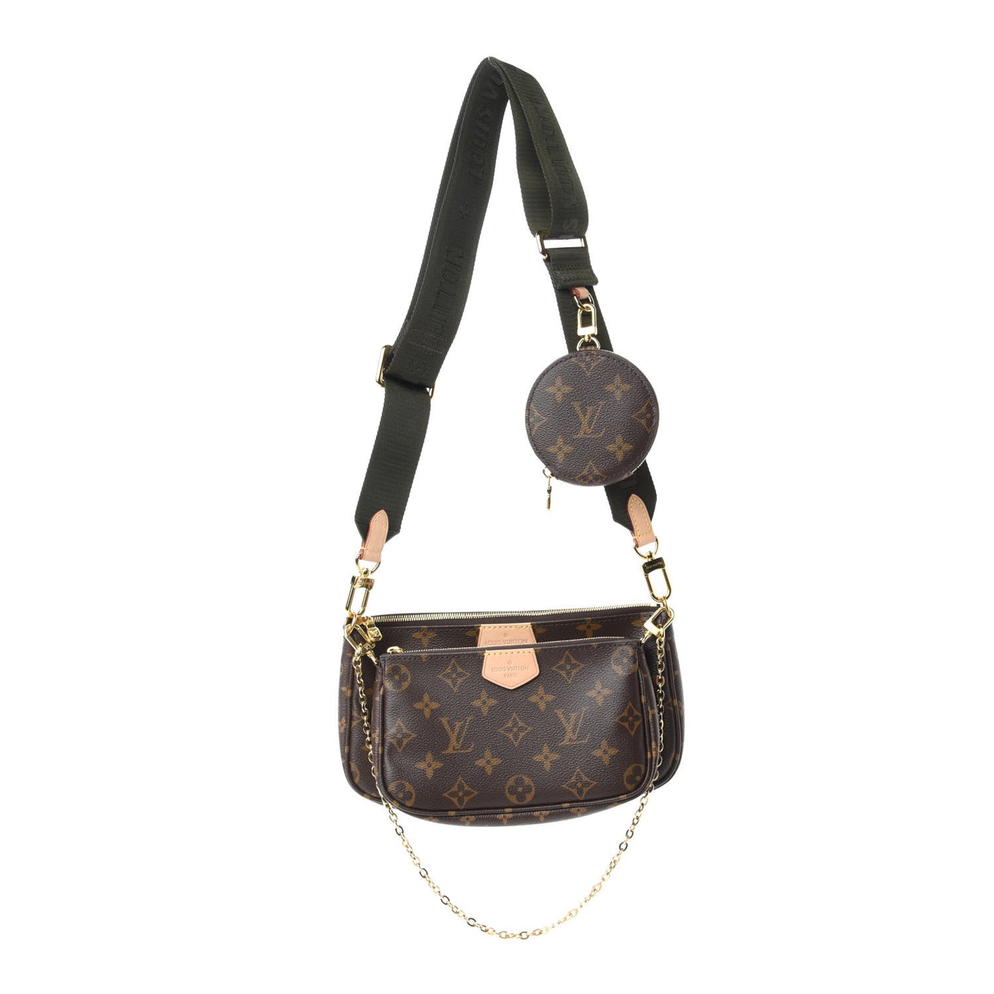 Monogram Multi Pochette Accessories Kaki