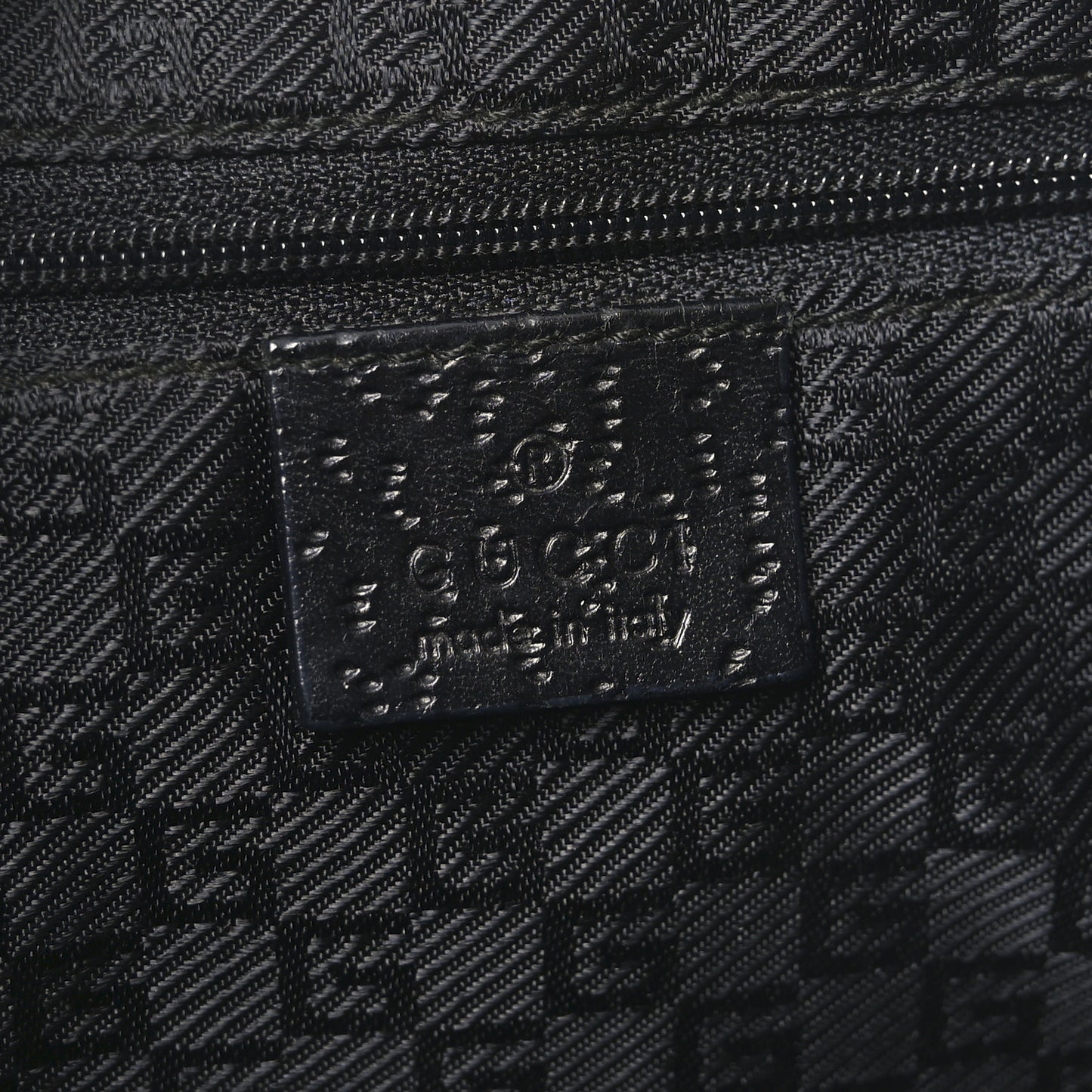 Canvas Bamboo Small Jackie O Hobo Black