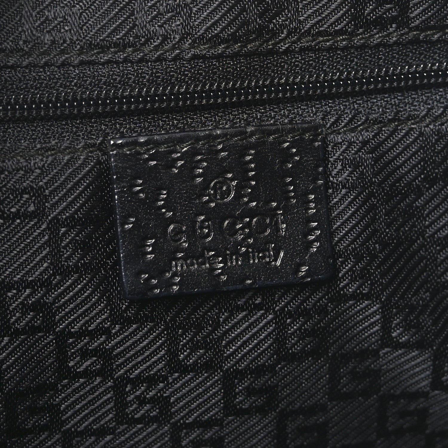 Gucci Canvas Bamboo Small Jackie O Hobo Black 6 of 10