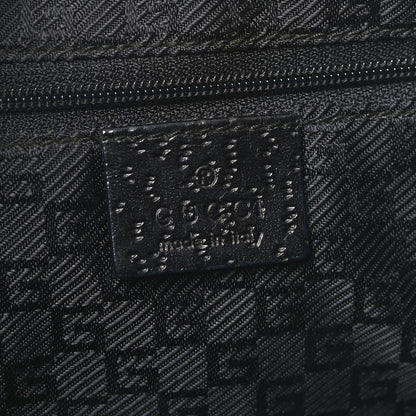 Gucci Canvas Bamboo Small Jackie O Hobo Black 6 of 10