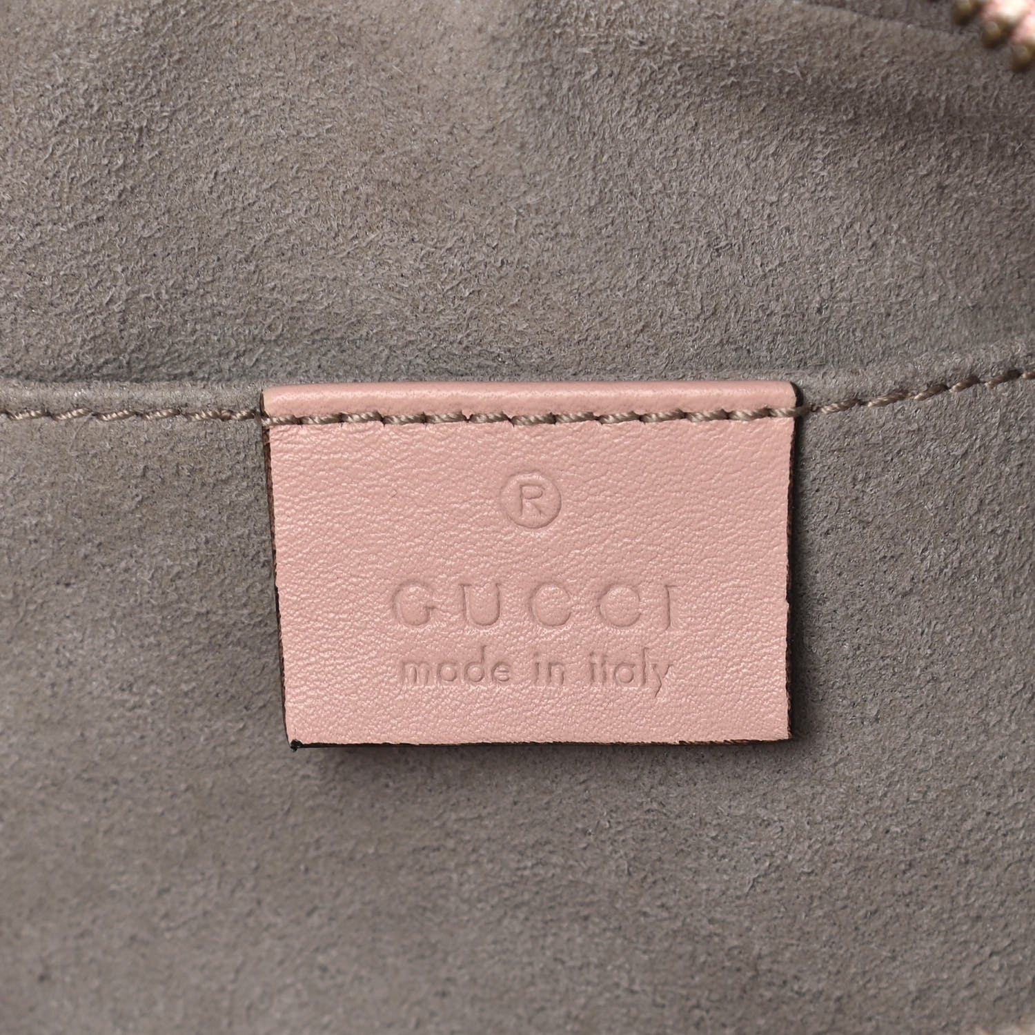 Gucci Calfskin Matelasse Small GG Marmont Chain Shoulder Bag Perfect Pink 6 of 12