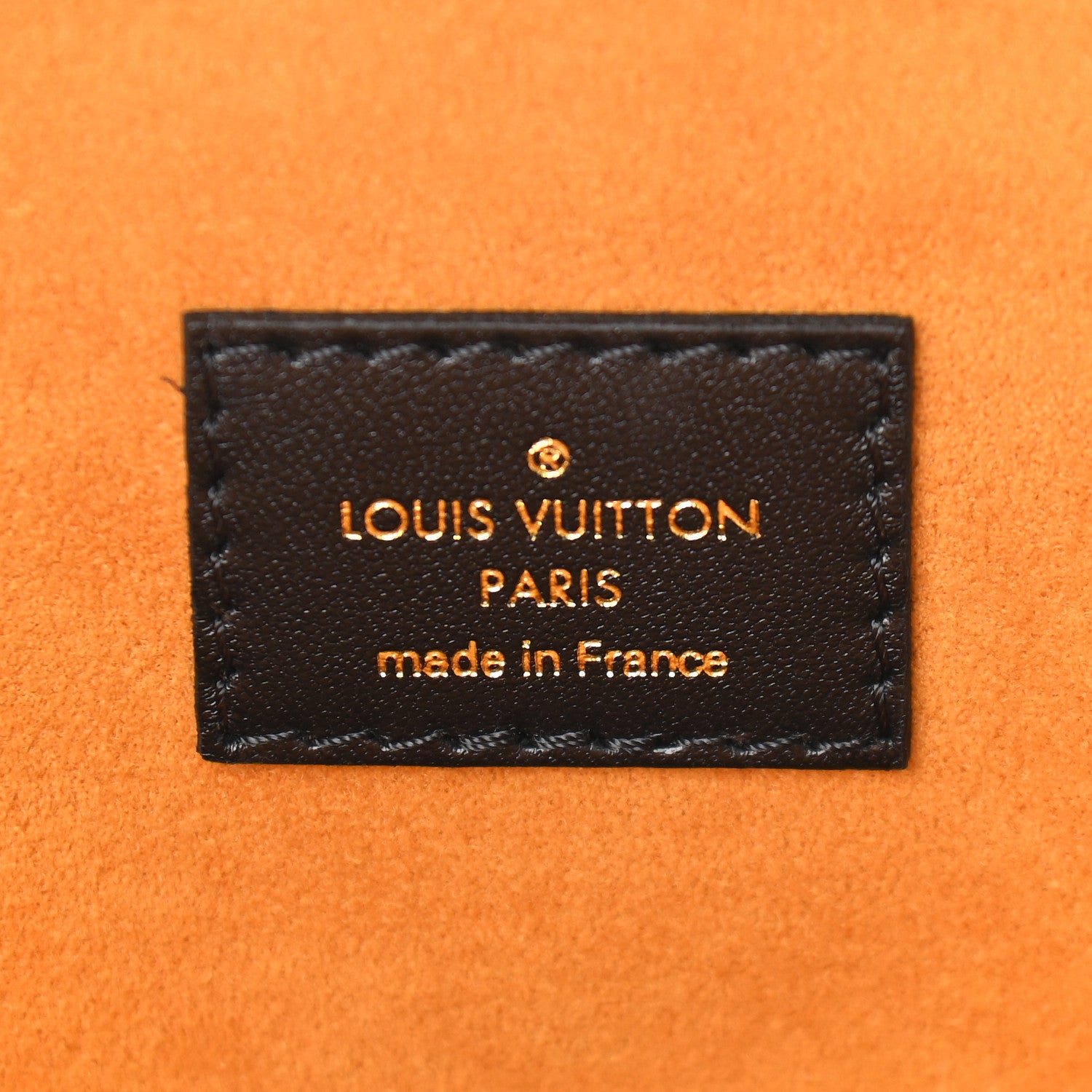 Louis Vuitton Lambskin Embossed Monogram Coussin MM Black 6 of 8