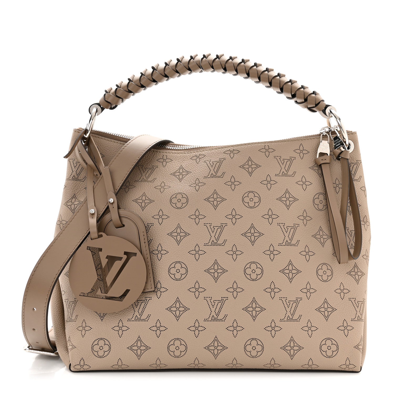 Louis Vuitton Mahina Beaubourg Hobo MM Galet 1 of 11