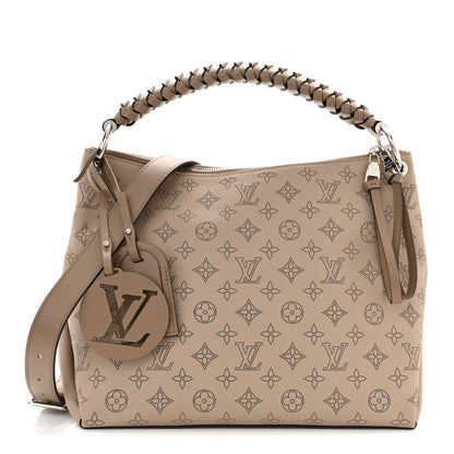 Louis Vuitton Mahina Beaubourg Hobo MM Galet 1 of 11