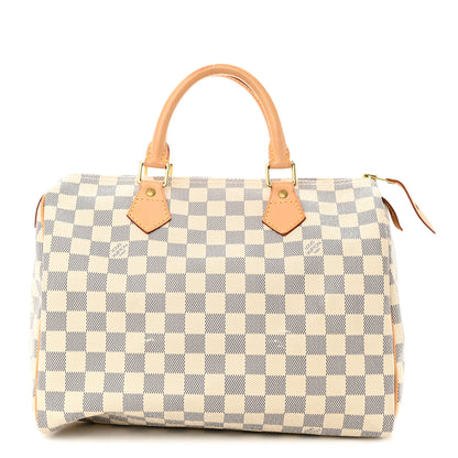 Louis Vuitton Damier Azur Speedy 30 1 of 9