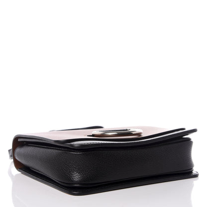 Burberry Calfskin Small D-Ring Bag Tan Black 3 of 9