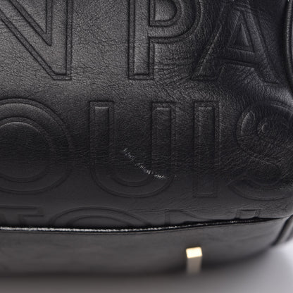Louis Vuitton Calfskin Embossed Speedy Cube 30 Black 26 of 26