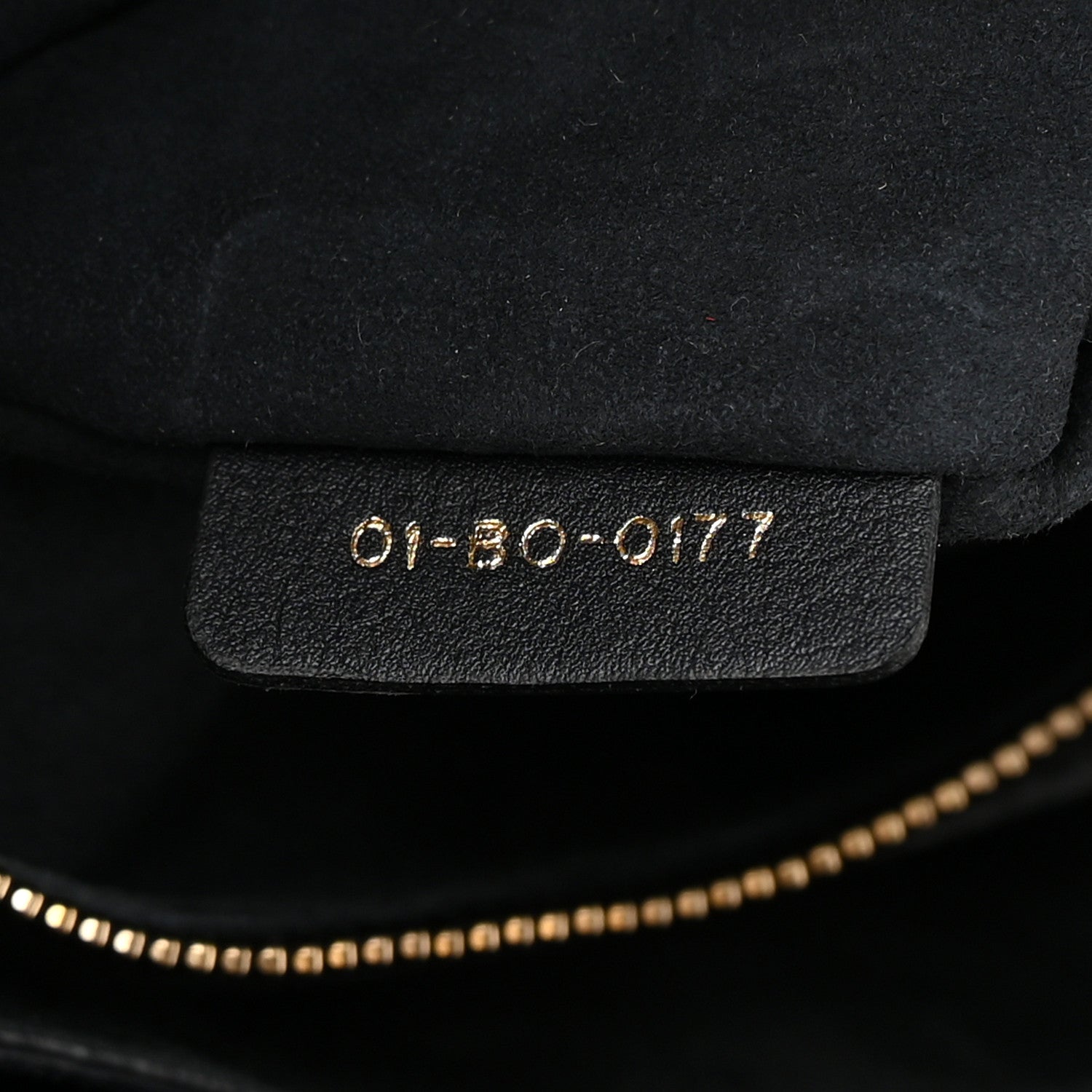 Christian Dior Lambskin Cannage Medium Lady Dior Navy Blue 7 of 12