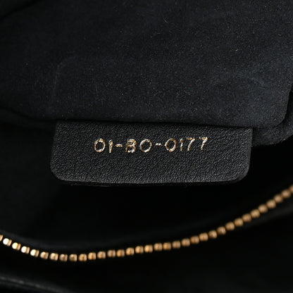 Christian Dior Lambskin Cannage Medium Lady Dior Navy Blue 7 of 12