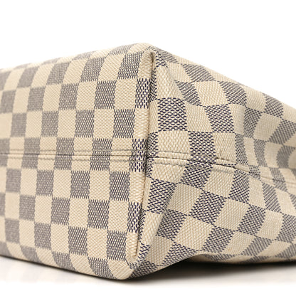 Louis Vuitton Damier Azur Graceful PM Rose Ballerine 8 of 9