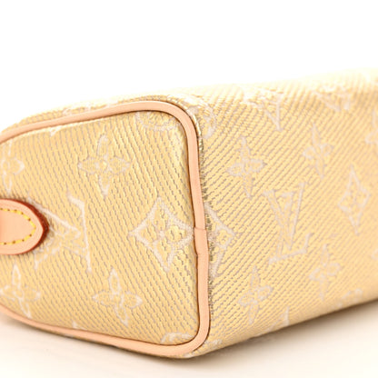 Louis Vuitton Monoglam Nano Speedy Beige 8 of 10