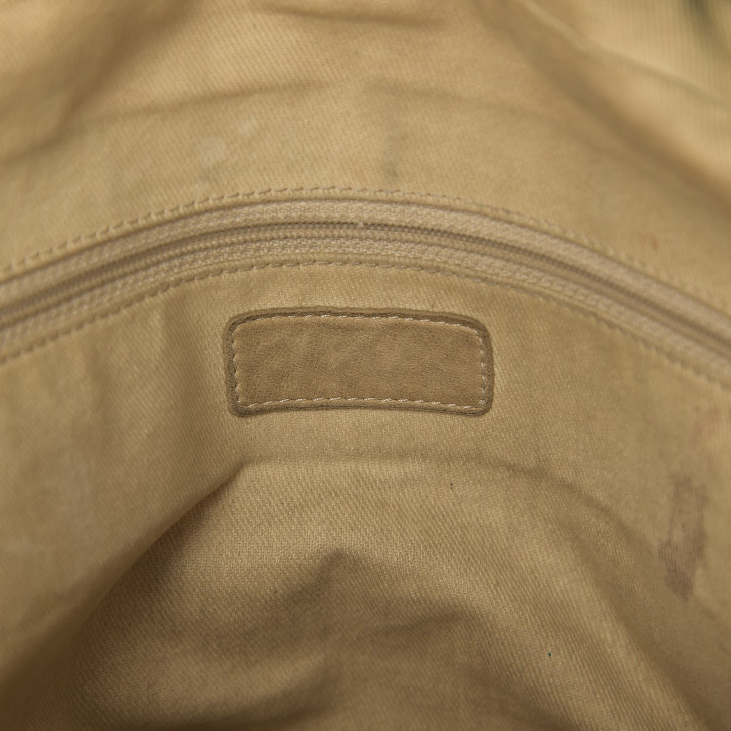 Calfskin Small Diamond Stitch Tote Brown