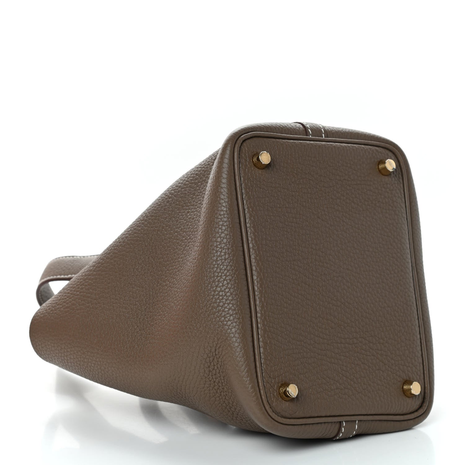 Hermes Taurillon Clemence Picotin Lock 18 PM Etoupe 3 of 4