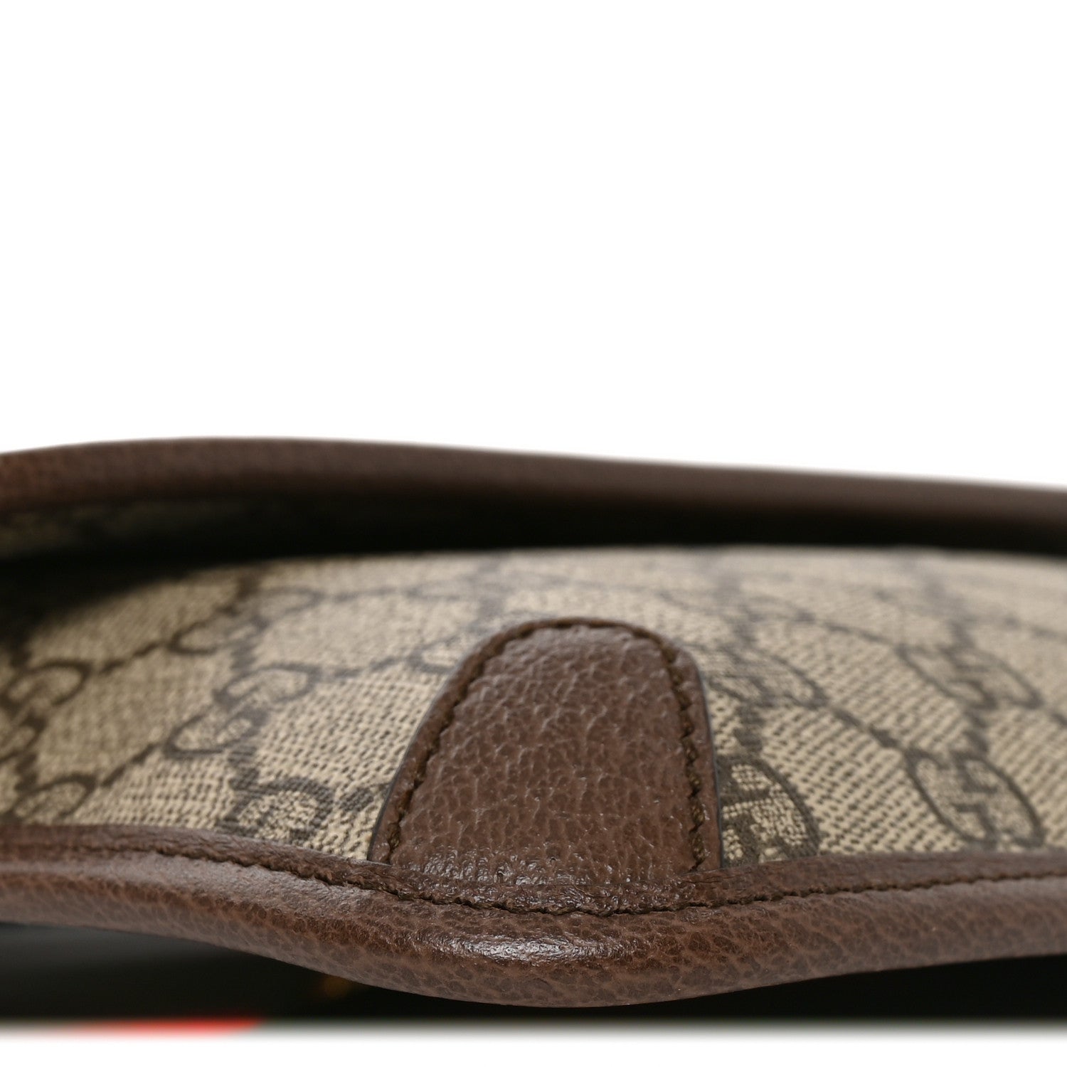 Gucci GG Supreme Monogram Neo Vintage Web Belt Bag Brown 9 of 10