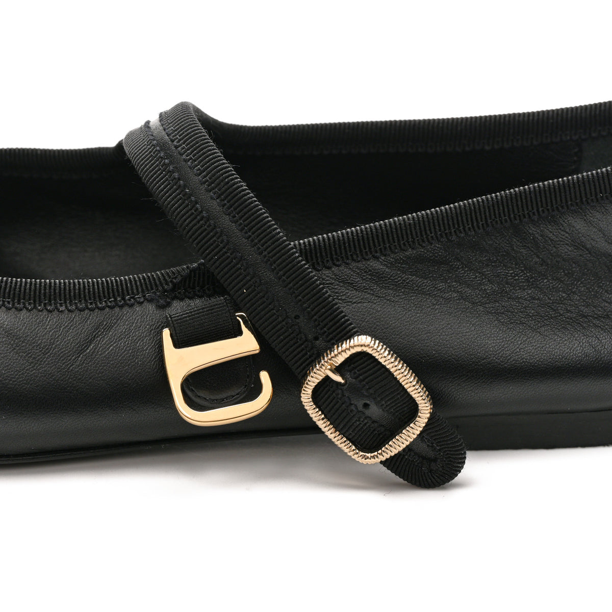 Chanel Lambskin Mary Jane Flats 40 Black 11 of 12