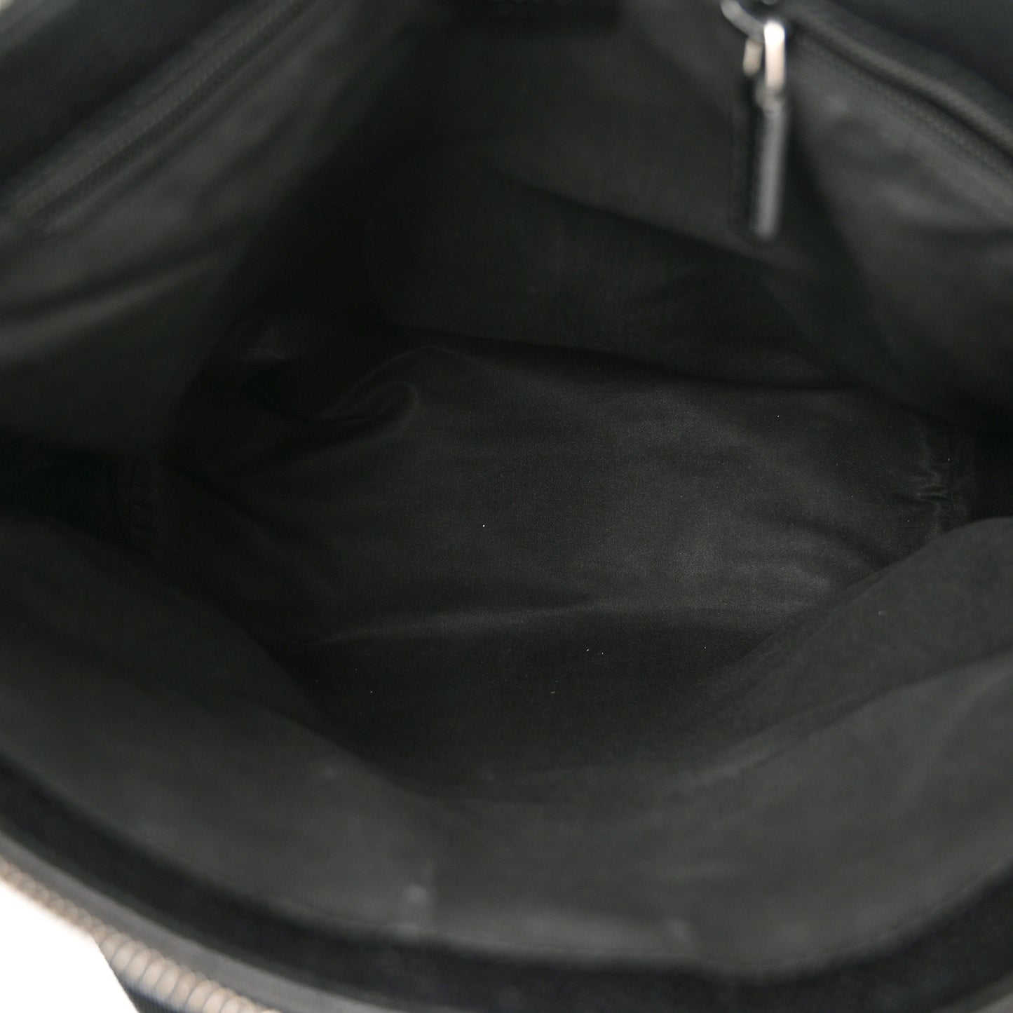 Monogram Flat Messenger Bag Black