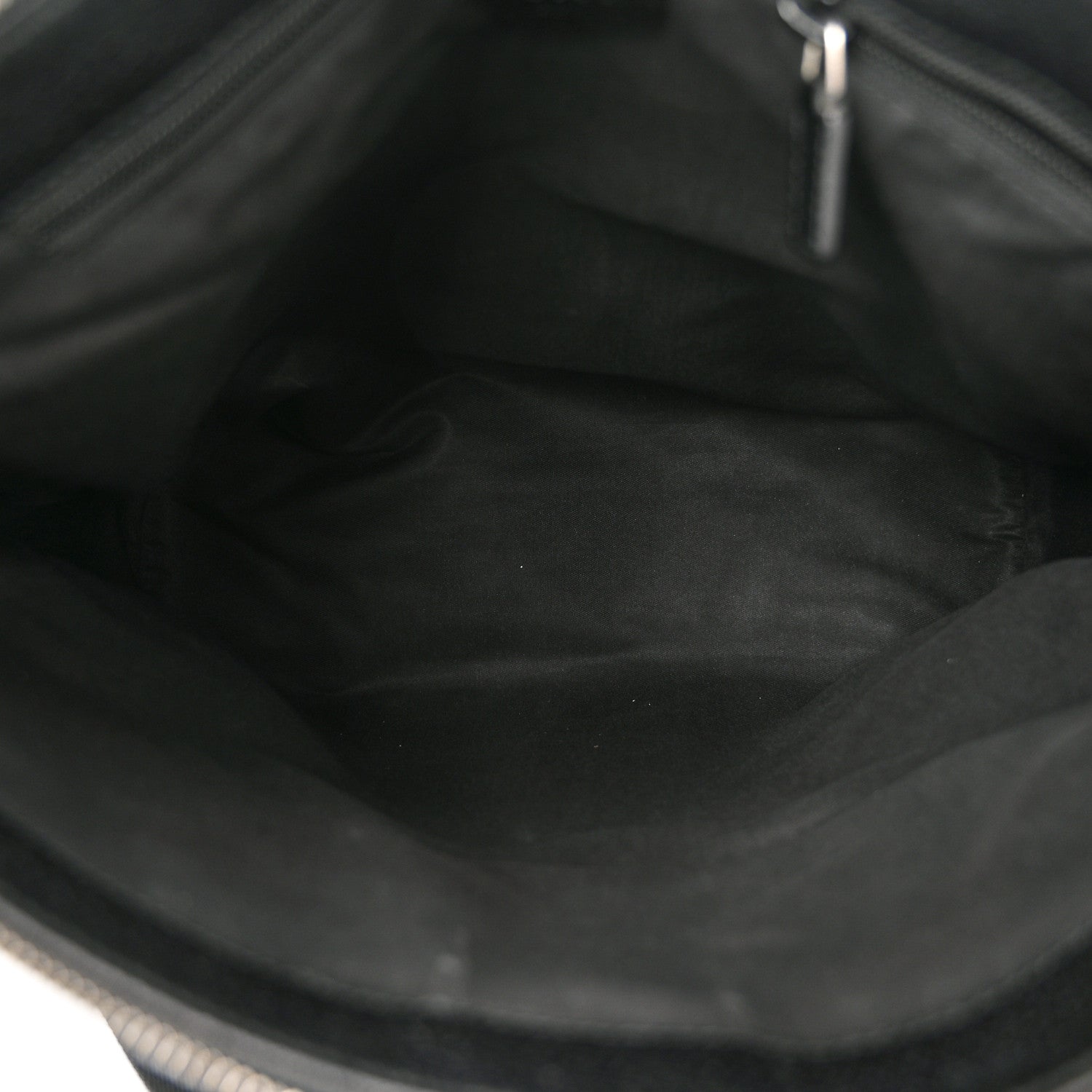Gucci Monogram Flat Messenger Bag Black 5 of 11