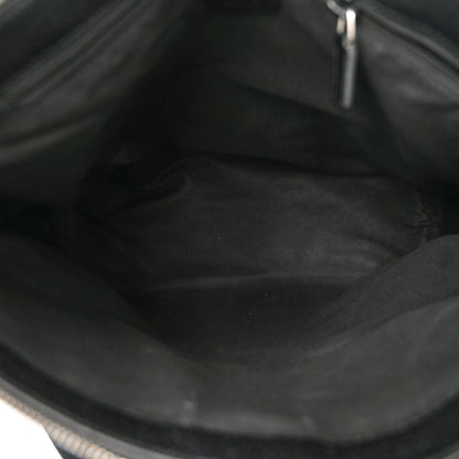 Gucci Monogram Flat Messenger Bag Black 5 of 11