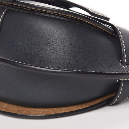 Loewe Grained Calfskin Mini Gate Crossbody Bag Navy 8 of 10