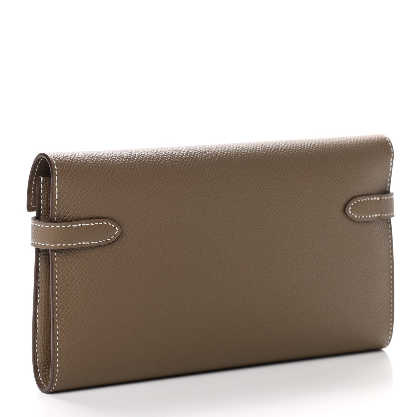 Epsom Kelly Longue Wallet Etoupe