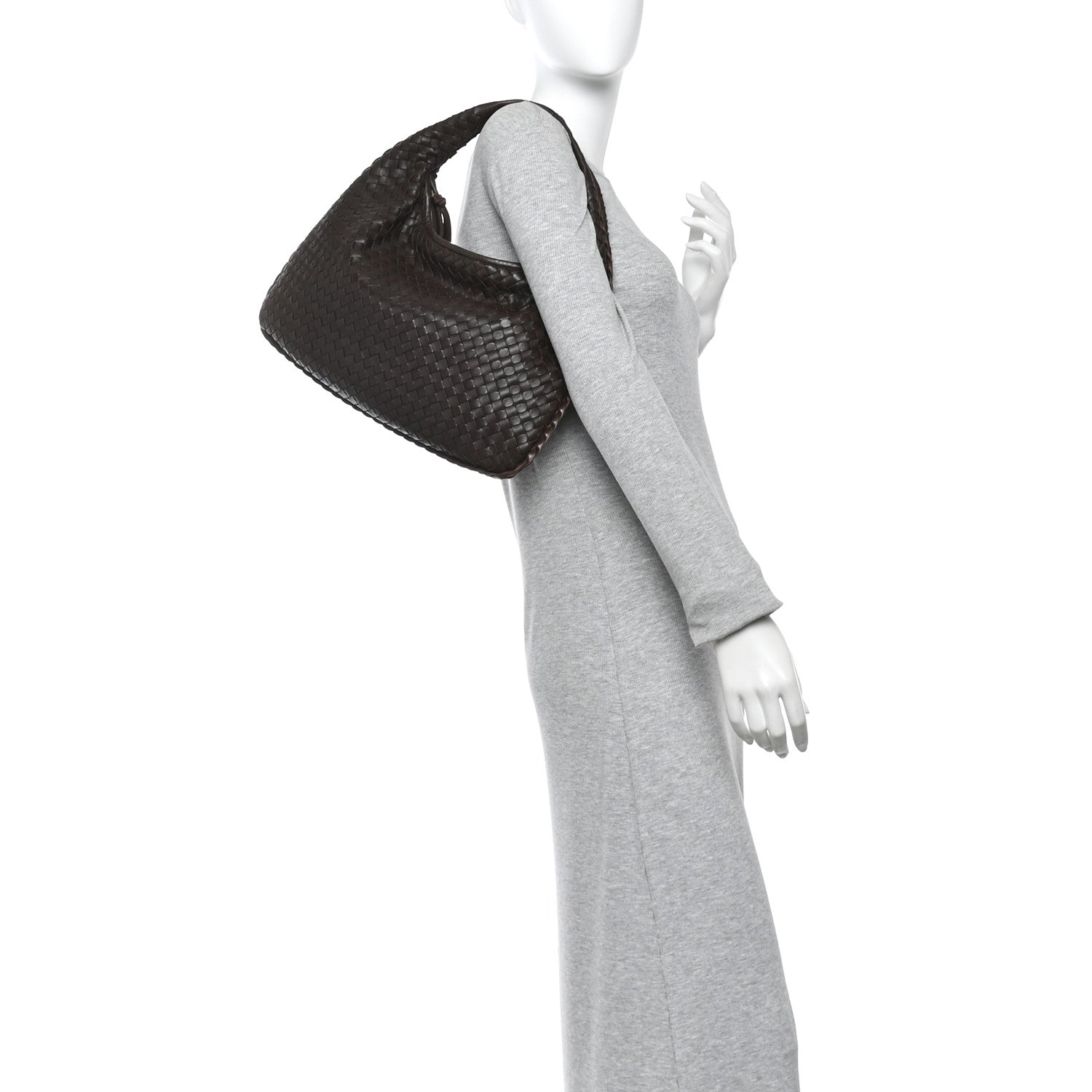 Bottega Veneta Nappa Intrecciato Medium Veneta Hobo Ebano 2 of 10