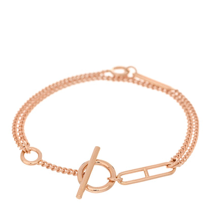 Hermes 18K Rose Gold Echappee Bracelet SH 2 of 4
