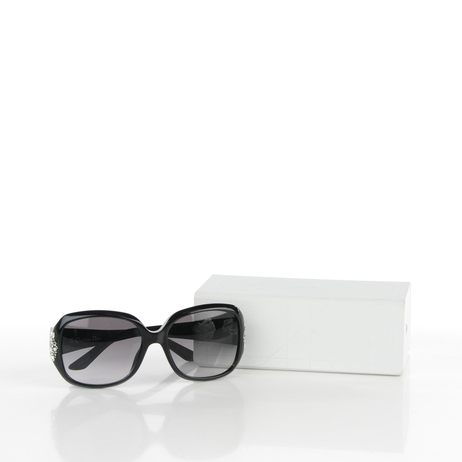 Christian Dior Crystal Minuit Sunglasses Black 9 of 9