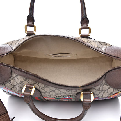 Gucci Soft GG Supreme Monogram Courrier Medium Duffle Bag Beige New Acero Multicolor 5 of 14
