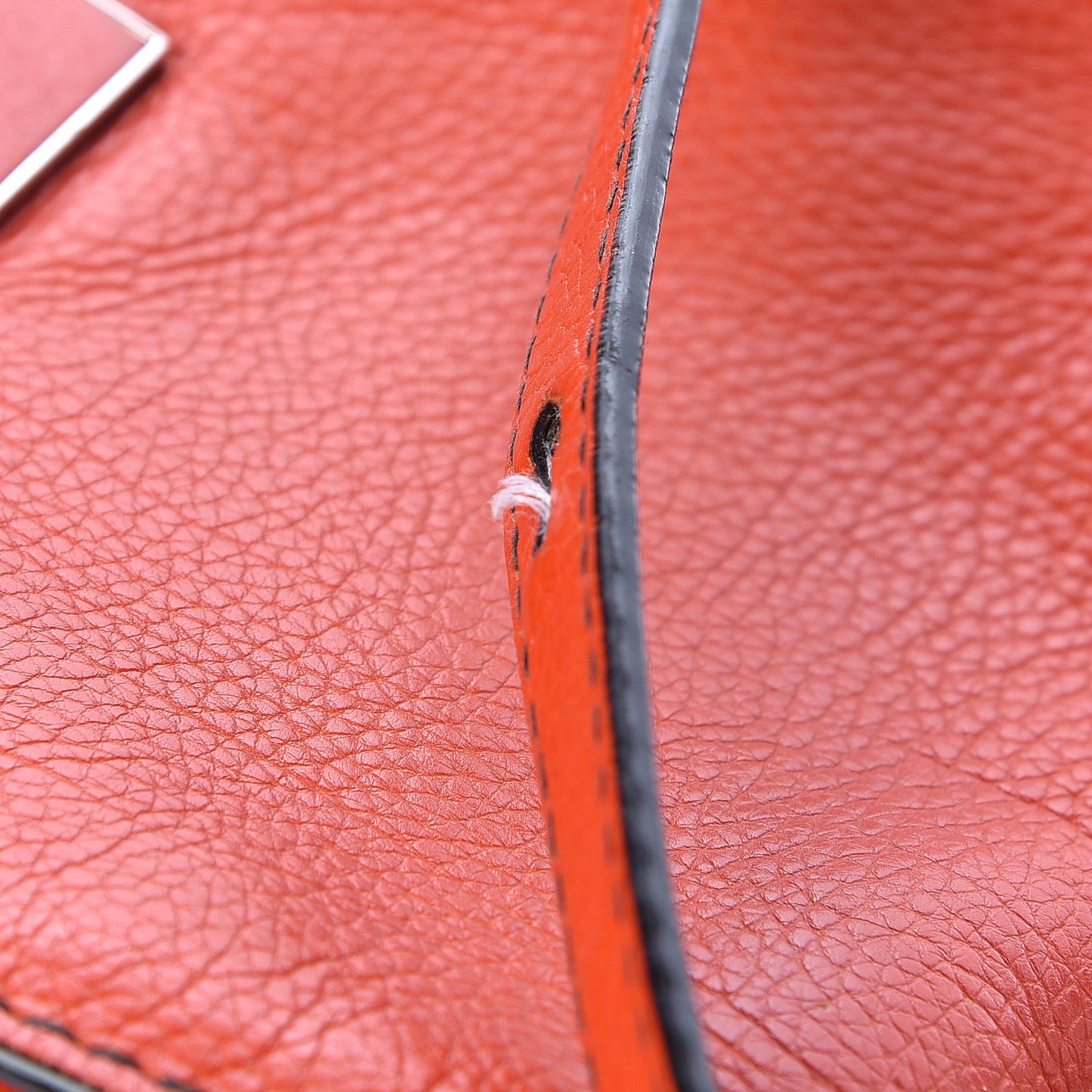Vachetta Lux Tiny Kent Shoulder Bag Fire Red